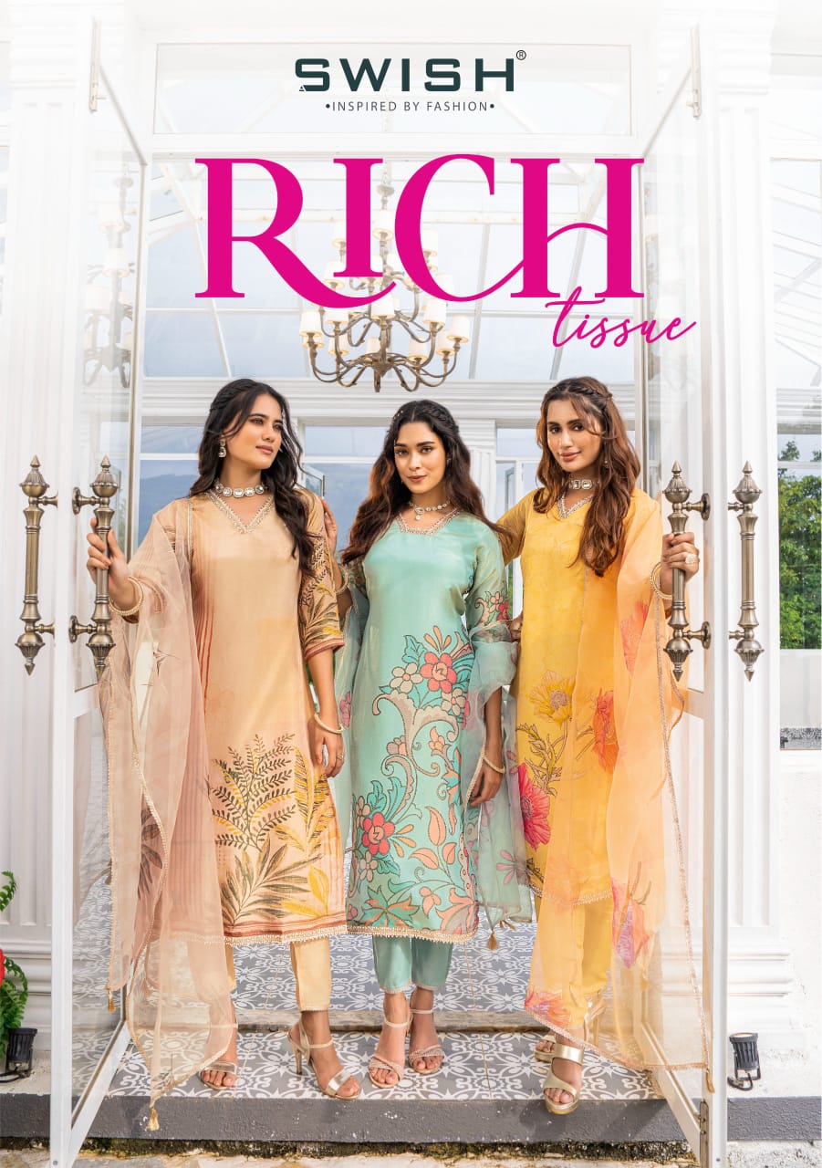 SWISH KURTI RICH TISSUE